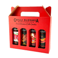 Chilli omáčky Dárkové Balení Červené 4x 100 ml