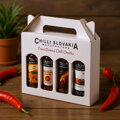 Chilli omáčky Dárkové Balení Bílé 4x 100 ml
