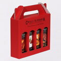 Chilli omáčky Dárkové Balení Červené 4x 100 ml