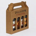 Chilli omáčky Dárkové Balení Hnědé 4x 100 ml