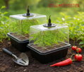 GROW BOX (2x6) s 2x LED osvětlením, 2x 6-místný box + 20 semínek chilli