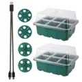 GROW BOX (2x6) s 2x LED osvětlením, 2x 6-místný box + 20 semínek chilli