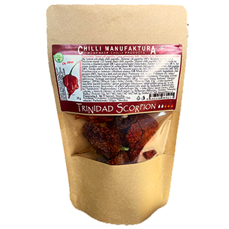 Sušené chilli papričky celé Trinidad Scorpion 10g