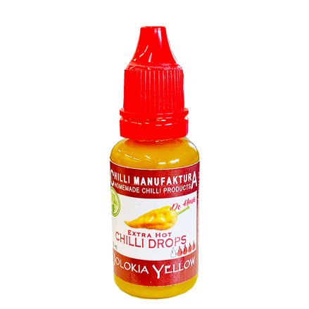 CHILLI DROPS 20ml Jolokia Yellow