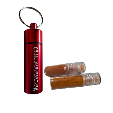 Klíčenka CM červená + Jalapeno a Cayenne (MILD HOT)