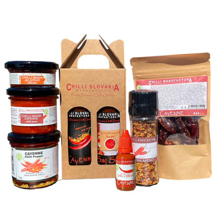 MEDIUM HOT Duo výhodný chilli set 8-dílný