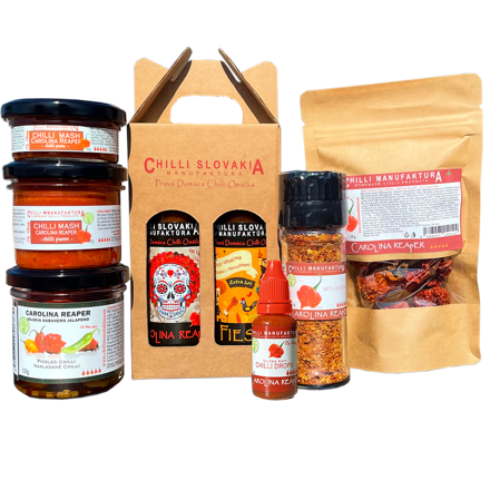 EXTRA HOT Duo výhodný chilli set 8-dílný