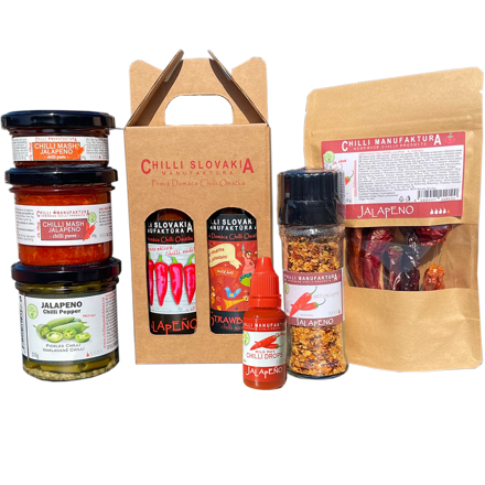 MILD HOT Duo výhodný chilli set 8-dílný