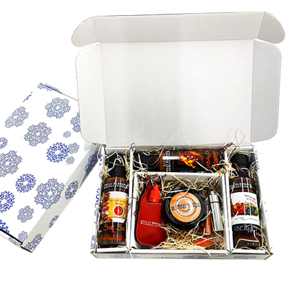 DELUXE CHILLI KEY 6-dílný MEDIUM Hot dárkový box