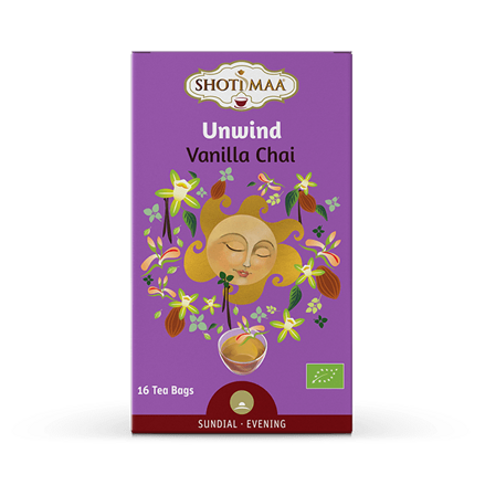 Vanilla Chai Večerní čaj UNWIND 16x2g