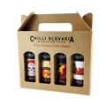 Chilli omáčky Dárkové Balení Hnědé 4x 100 ml