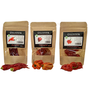 Sušené chilli papričky celé Výhodné 3-balení
