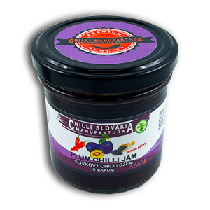 CHILLI JAM 150g Švestkový s mákem