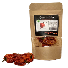 Sušené chilli papričky celé Habanero 5g