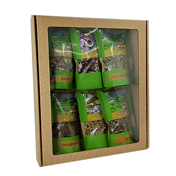Dárkové balení bylinných čajů 6x50g