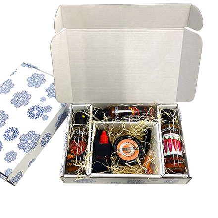 DELUXE CHILLI KEY 6-dílný MILD Hot dárkový box