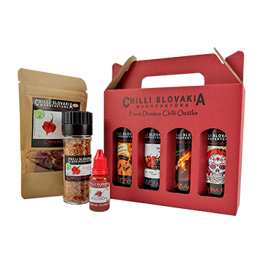 EXTRA HOT výhodný chilli set  7-dielny